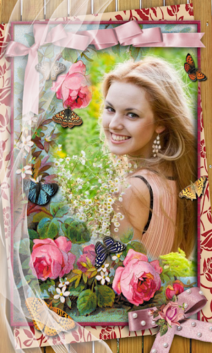 Flowers Photo Frame Screen 3