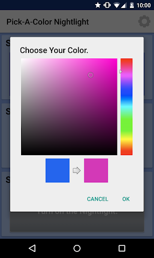 Screenshot of Night Light