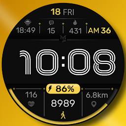 Icon image STRIPES - Digital watch face