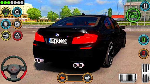 Android application City Car Parking Game Sim 3D screenshort