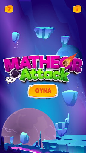 Android application Matheor Attack screenshort