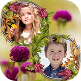 Flower Couple Collage Frames icon