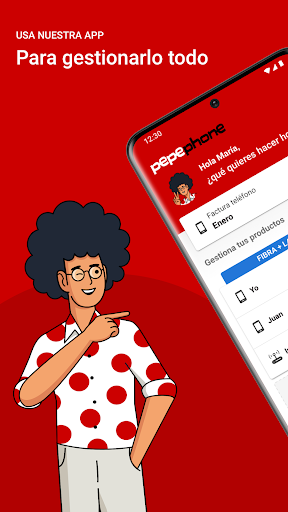 Android application Mi Pepephone screenshort