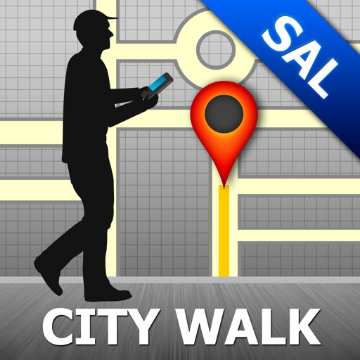 San Salvador Map and Walks  Icon