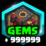 Unlimited gems for Clash of Clans prank! icon