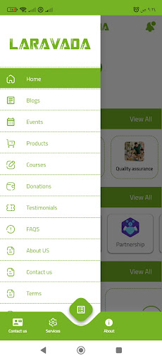 Laravada V11 Screen 2