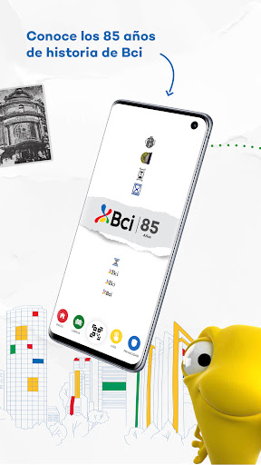 Android application BCI 85 Años screenshort