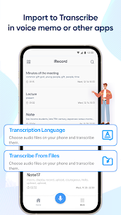 iRecord Transcribe Voice Note v1.3.4 Mod APK 2