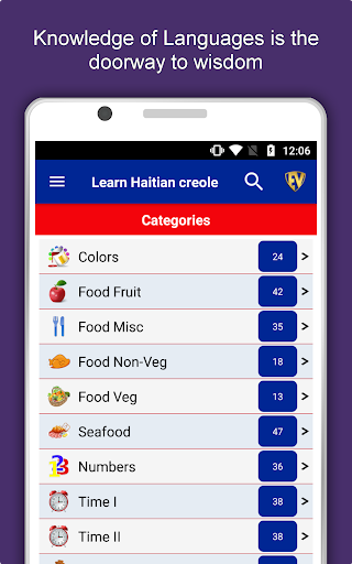 Screenshot of Learn Haitian Creole Language