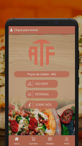 Android application ATF Pizza screenshort