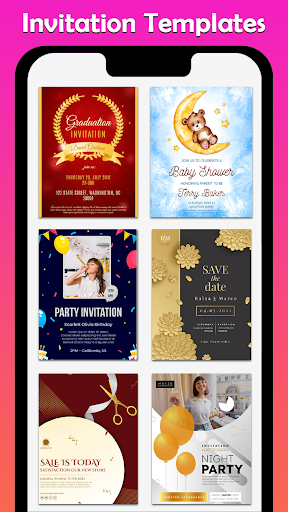 Invitation Card Maker Pro Screen 3