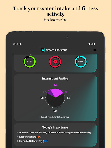 Screenshot of Smart Assistant