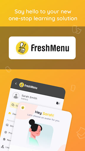 Android application Freshmenu University screenshort