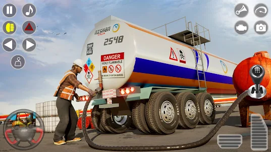 Öltanker-LKW-Spiele 2022 3d