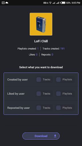 cloud playlist downloader 3
