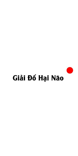 Android application Giải Đố Hại Não screenshort