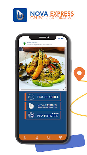 Android application Nova Express screenshort