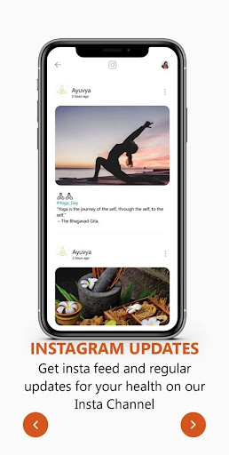Android application Ayuvya - Ayurvedic Health App screenshort