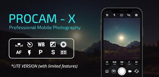 Procam X - Lite :Hd Camera Pro – Apps On Google Play