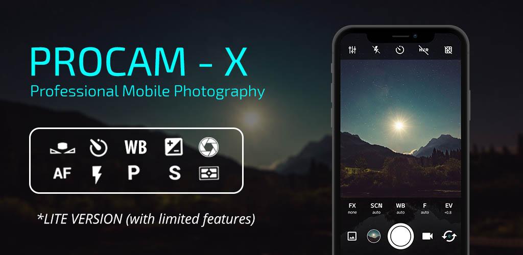 ProCam X - Lite :HD Camera Pro