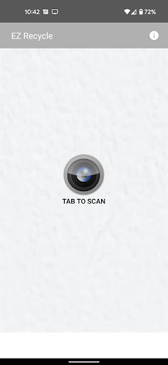 Android application EZ Recycle screenshort