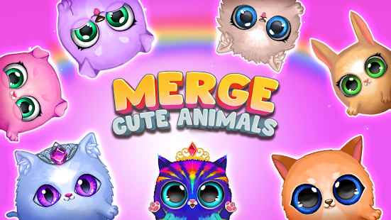 Merge Cute Animals: Cat & Dog Screenshot