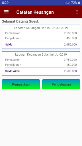 Catatan Keuangan (Financial Re Screen 2