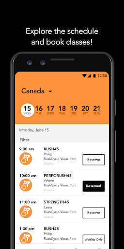 Rush Cycle Canada Screen 3