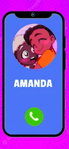 Amanda Adventure fake Call