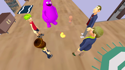 Android application Rainbow Hide Seek: Prank Daddy screenshort