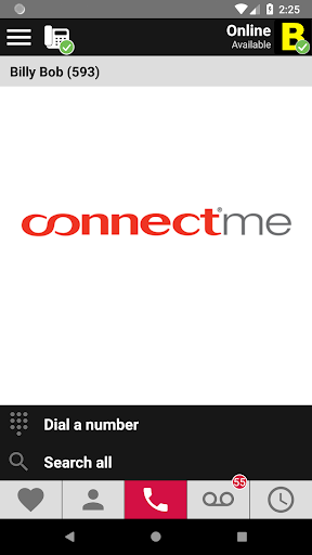 Android application Connectme screenshort