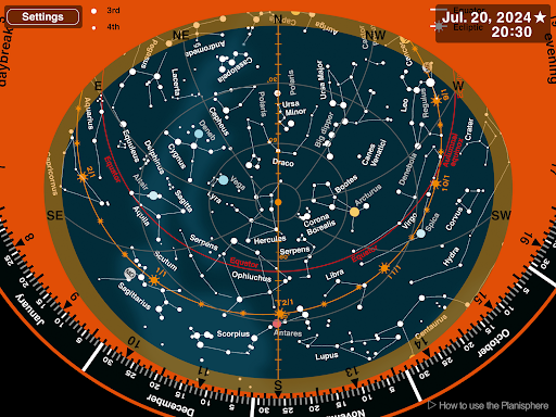 Planisphere screenshot 10