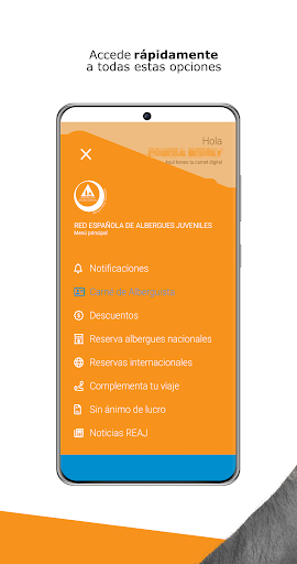 REAJ Albergues de España Screen 3