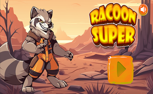 Raccoon Super Gun Game