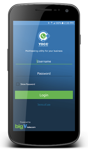 Android application YOCC screenshort