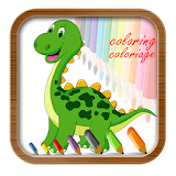 Dragon Dinosaur Coloring Touah icon