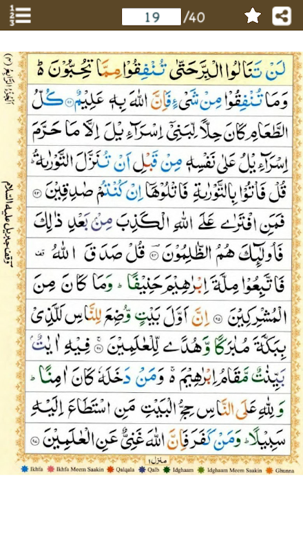 Surah Al Imran (سورة آل عمران) Screen 3