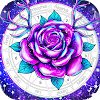 Rose, Flower Coloring Book icon