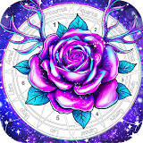 Rose, Flower Coloring Book icon