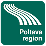 Poltava region Map offline icon