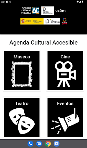 Agenda Cultural Accesible Screen 3