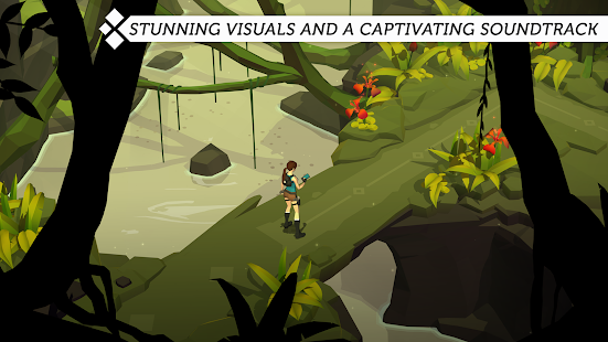 Captura de tela de Lara Croft GO