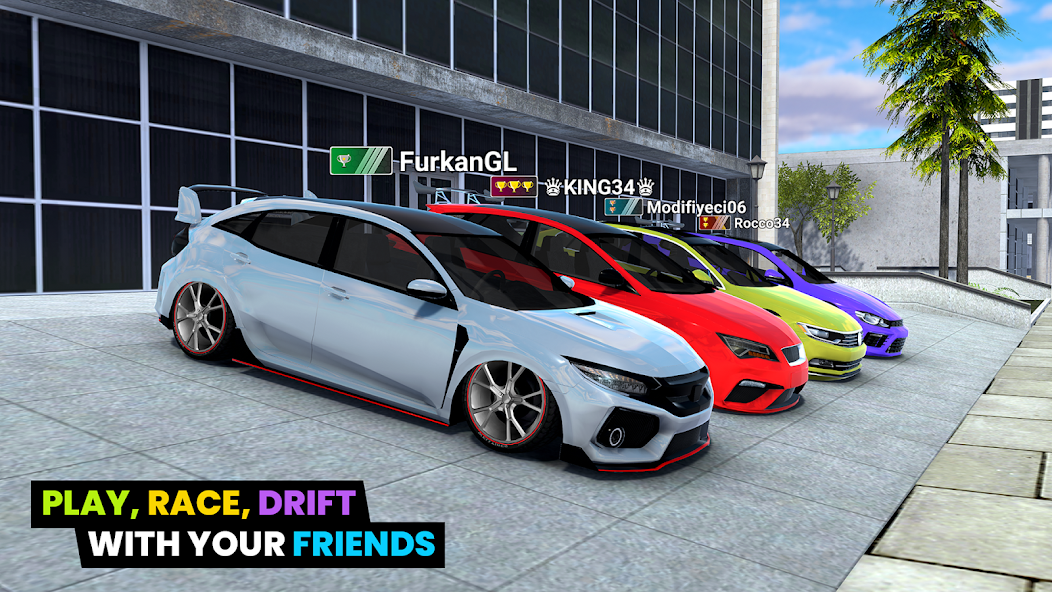 Car Parking 3D Online Modifiye MOD Screenshot