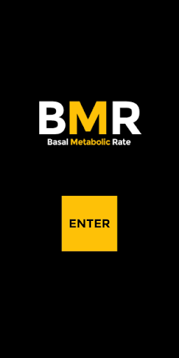Android application BMR CALCULATOR screenshort
