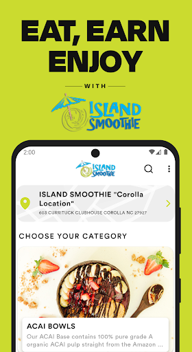 Screenshot of Island Smoothie Cafe