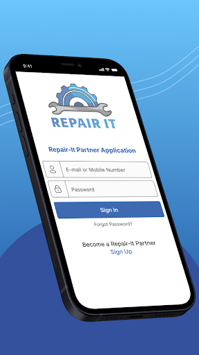 Android application Repair-it Partner screenshort
