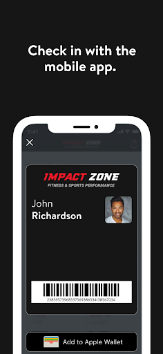 Screenshot of Impact Zone Fitness NJ