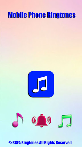 Android application Mobile Phone Ringtones screenshort