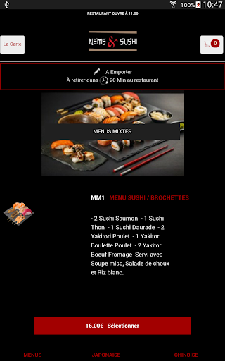 Nems et Sushi Screen 3