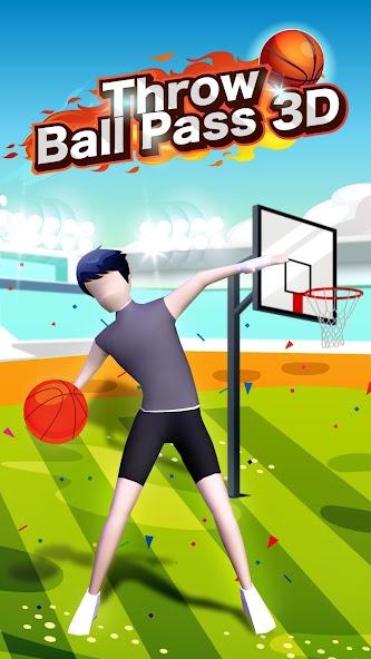 Throw Ball Pass 3D 3 APK + Mod (Unlimited money) for Android